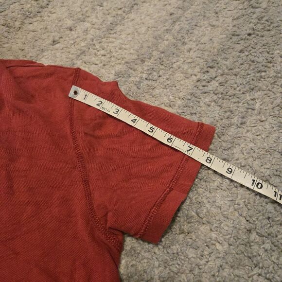 Ralph Lauren Polo Jeans Co.  Flag Logo Cotton Men's Large Shirt Red - Picture 6 of 7